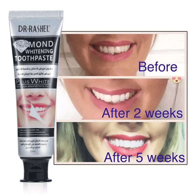 Dr.Rashel Diamond Brightening Toothpaste - 120g