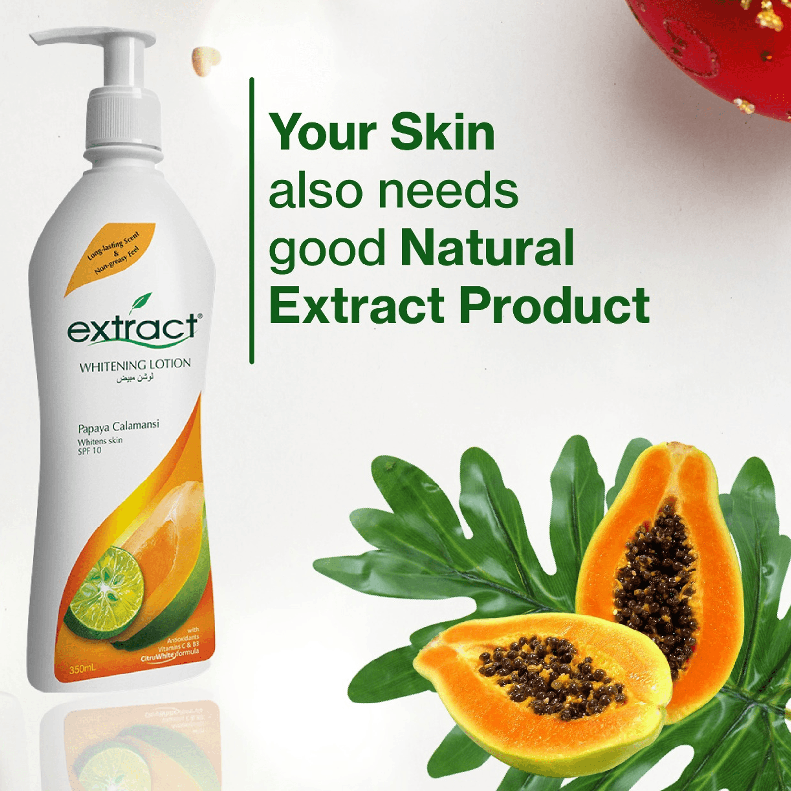 Extract Brightening Lotion Papaya Calamansi - 350ml