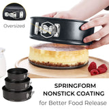 Nonstick Cake Mould Pan - 3 Pcs Set