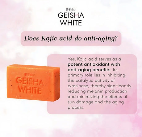 Geisha White Intense Skin Brightening Soap - 65g × 2Pcs