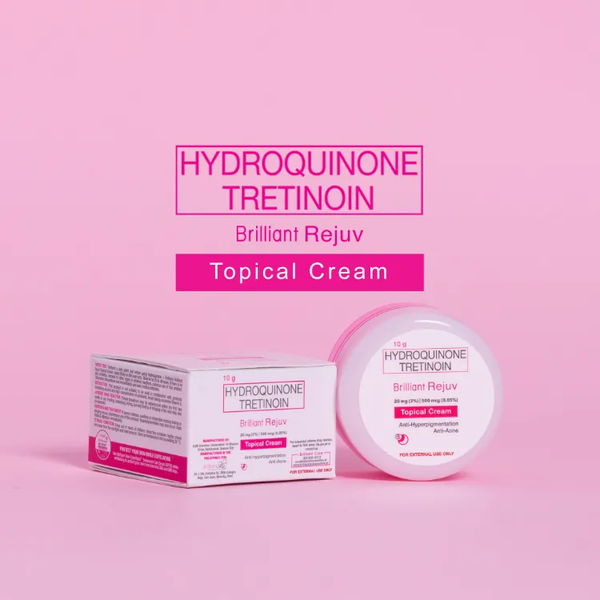 Brilliant Skin Rejuv Hydroquinone Tretinoin Topical Cream - 10g