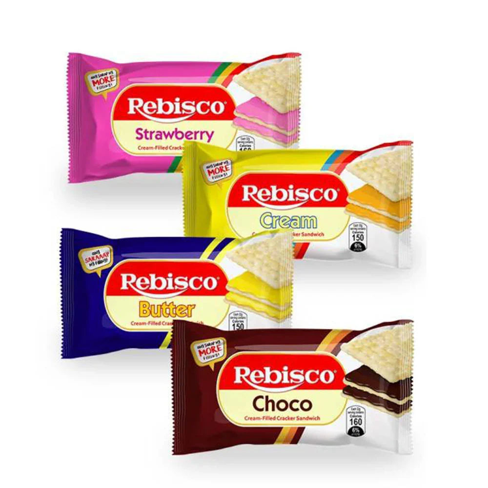 Rebisco Family Flavor Bunch Assorted Cracker - 318g