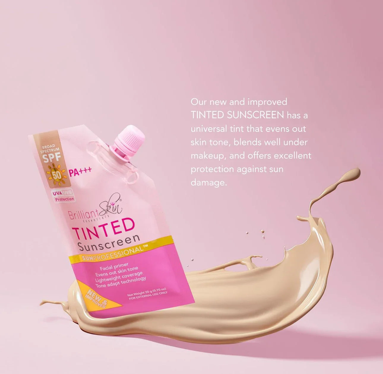 Brilliant Skin Tinted Sunscreen SPF50 PA++++ - 20g – Pinoy Hyper