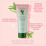 Camille Rose Rosemary Oil Strengthening Hair + Scalp Cleanser - 251ml