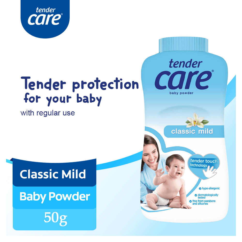 Tender Care Classic Mild Baby Powder - 50g