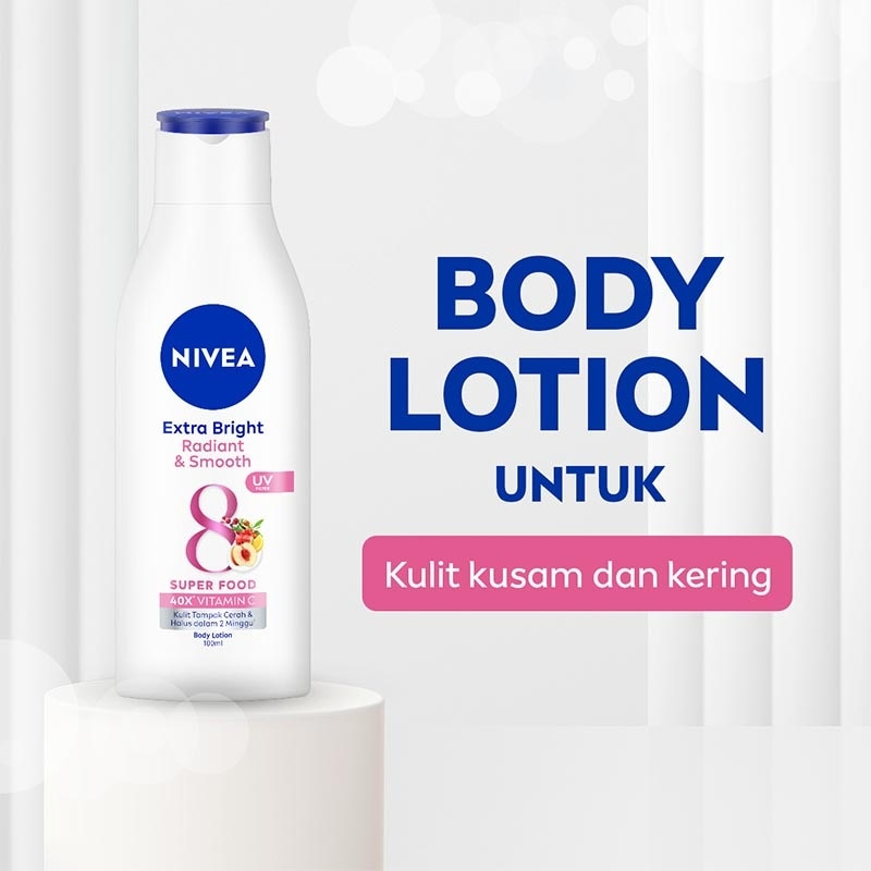 Nivea Radiant & Smooth 40X Vitamin C Body Lotion - 100ml