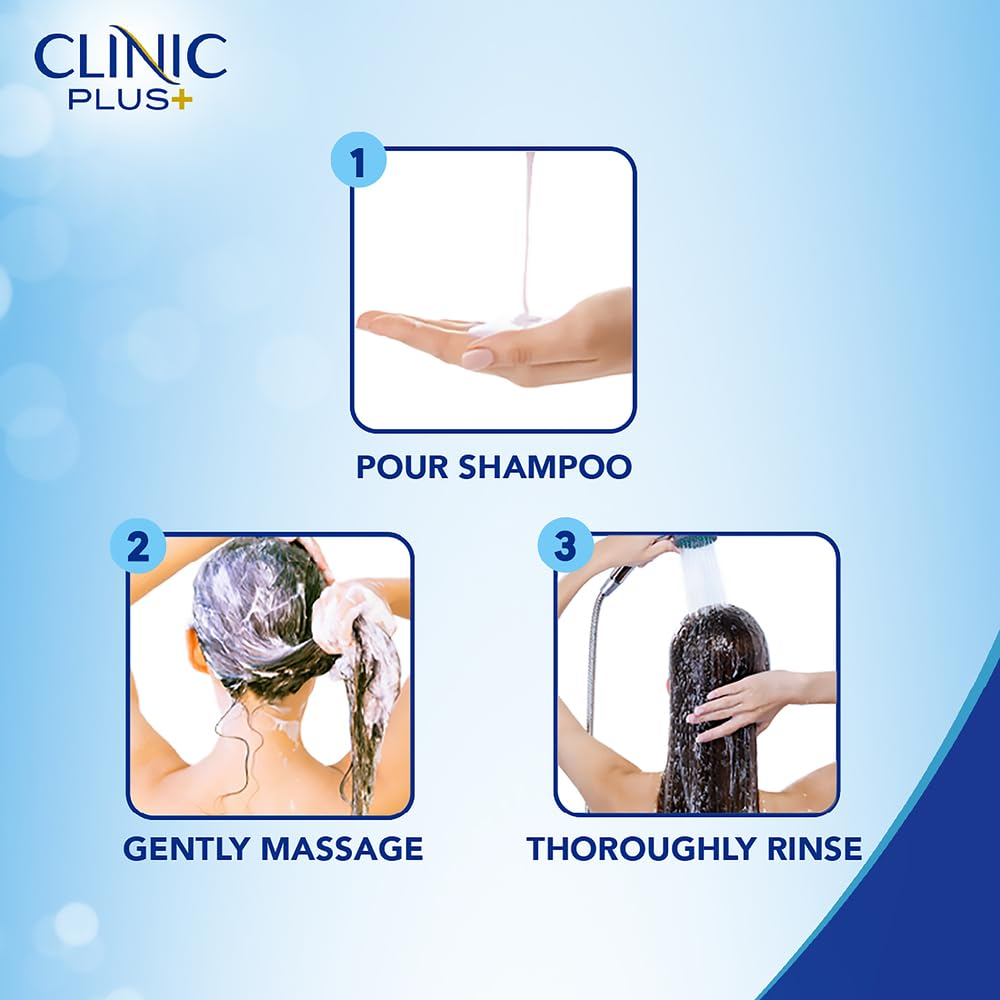 Clinic Plus Strong & Long Milk Protein Shampoo - 355ml