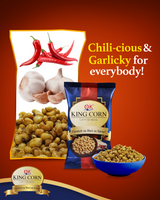 OK King Corn Chilli Garlic Flavour Snacks - 100g