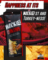 OK Wackie Corn Chips Spicy Turkey Flavor - 98g