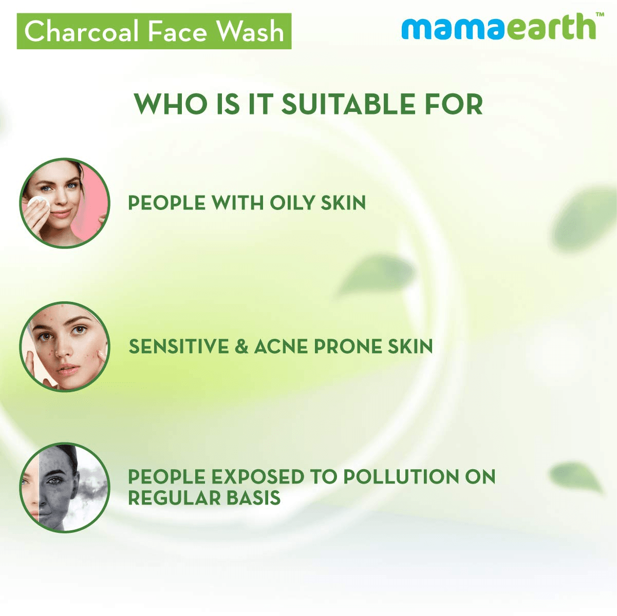 Mamaearth Charcoal Facewash For Oil Control - 100ml