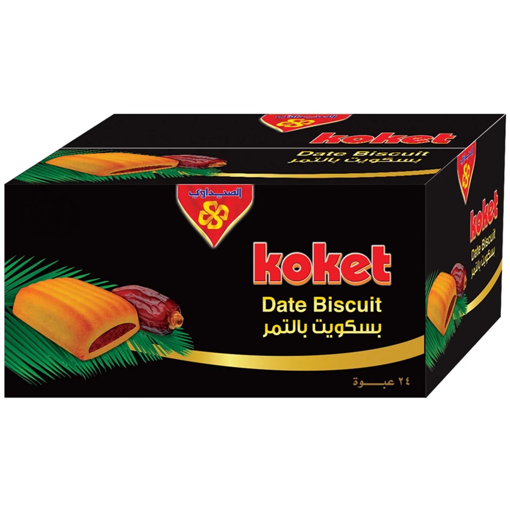 Al-Seedawi Koket Date Biscuit Pack - 24x20g