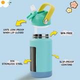 Kids Double Wall Vacuum Insulated Water Bottle - H12D (360ml)