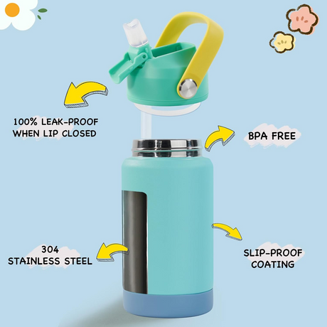 Kids Double Wall Vacuum Insulated Water Bottle - H12D (360ml)