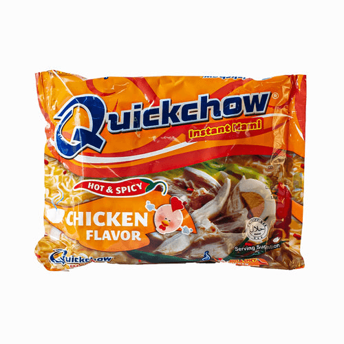 Quickchow Instant Mami Noodles Hot & Spicy Chicken Flavor - 55g