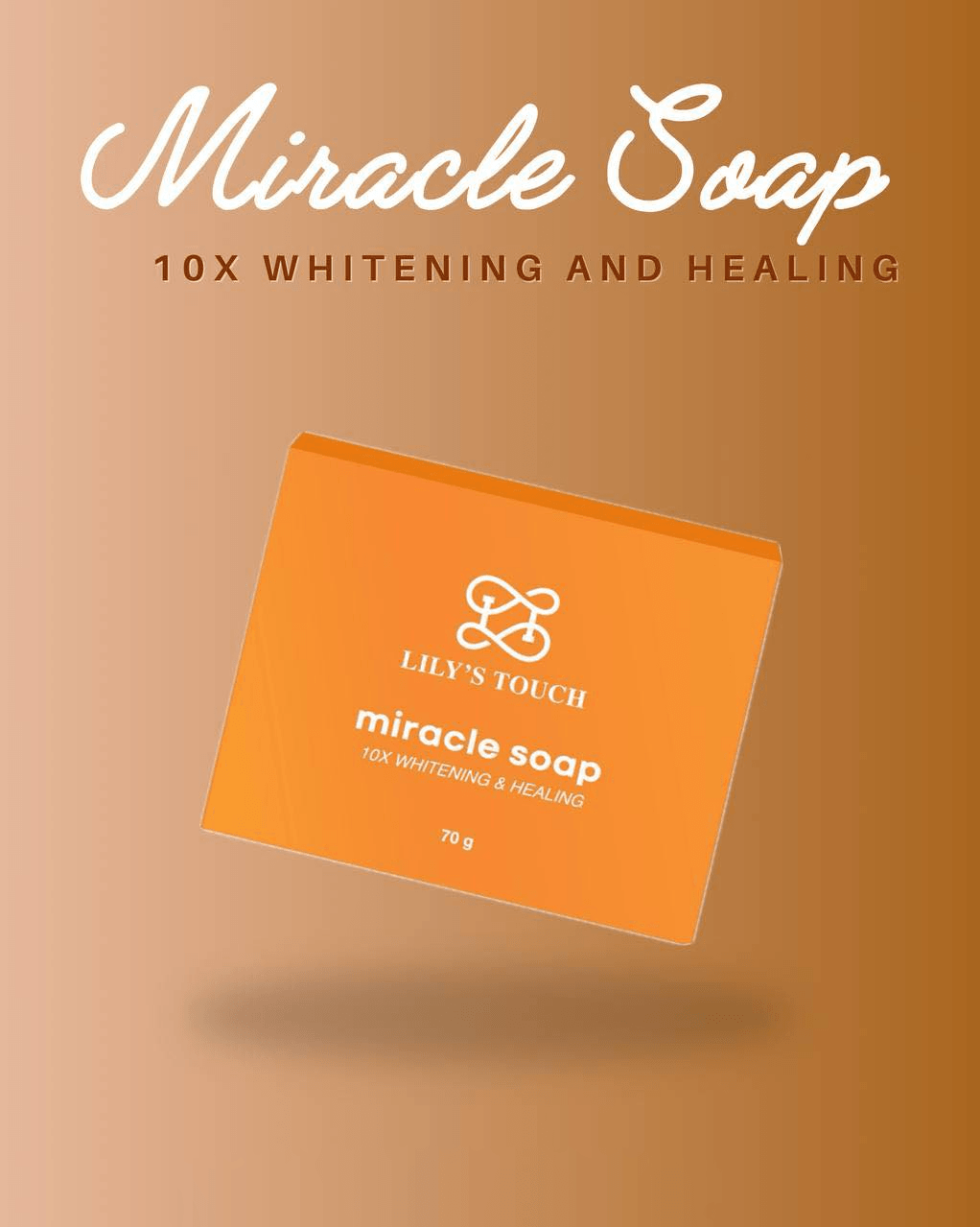 Lily's Touch Miracle Soap 10X Brightening & Healing - 70g