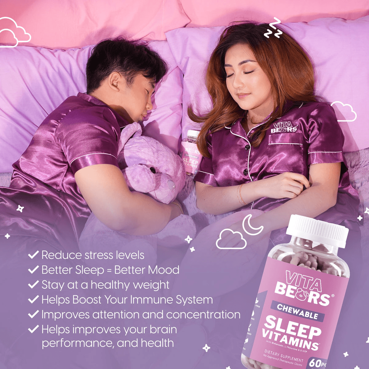 Vita Bears Sleep Vitamins Gummies