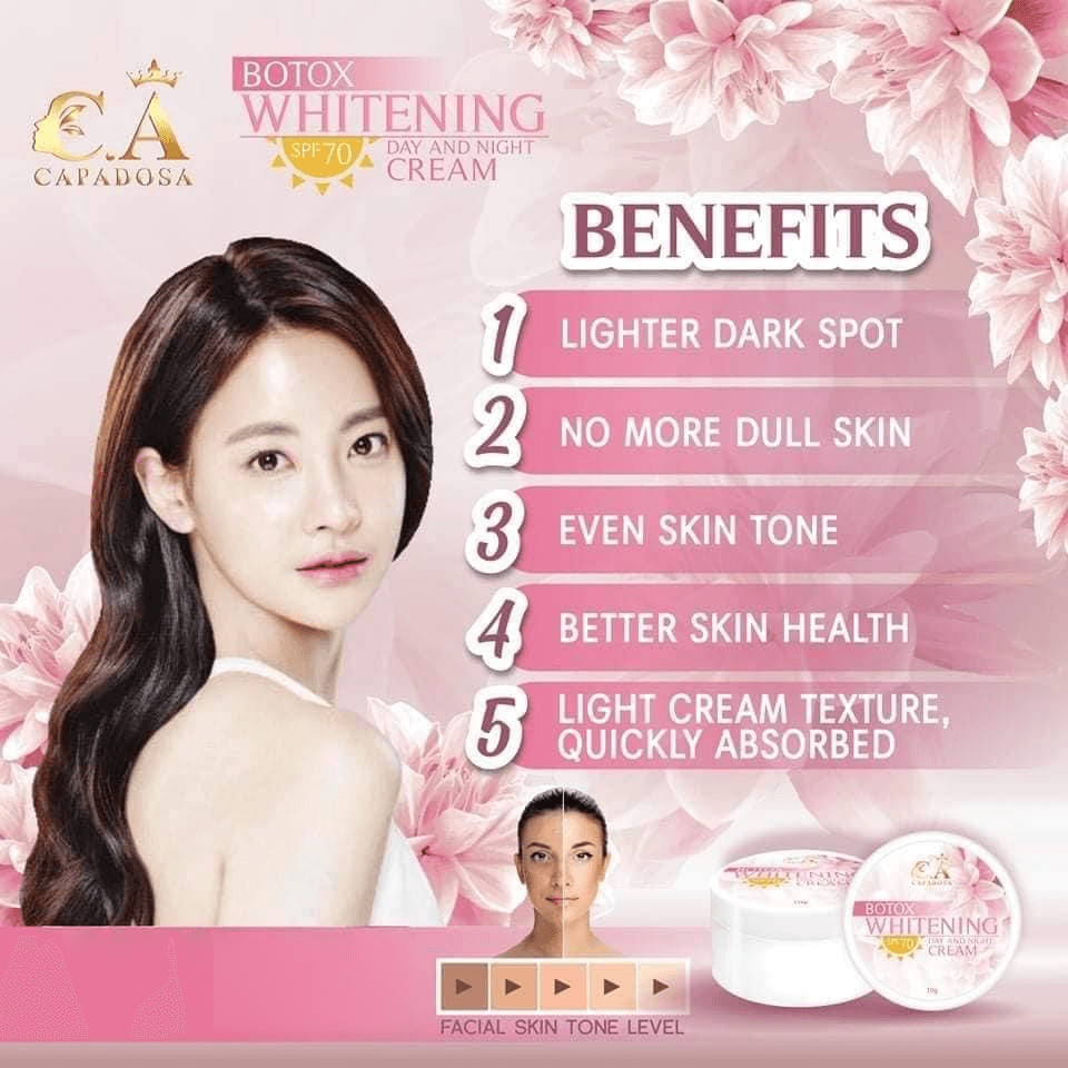 Botox Whitening Day and Night Cream 10g