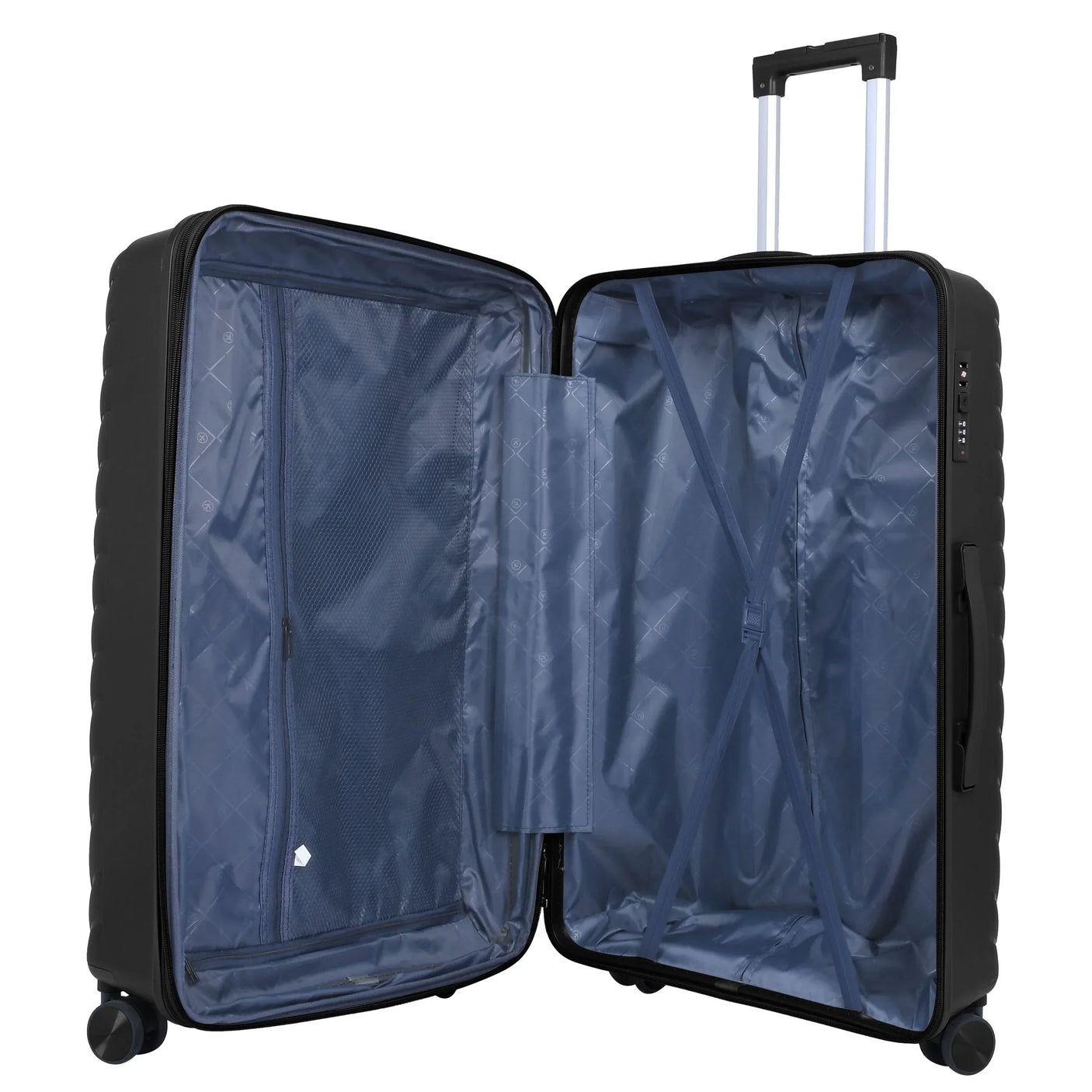 American Flyer Luggage Bag 28 Inch Check-in Luggage Trolly - Black