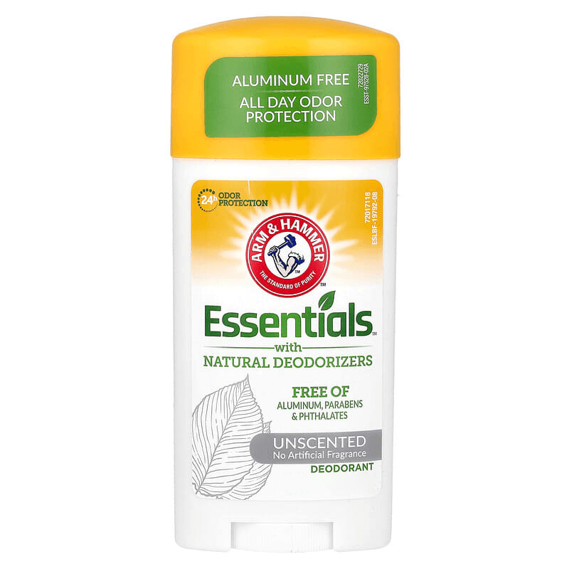 Arm & Hammer Essentials With Natural Deodorant Unscented - 71g