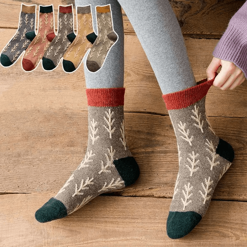 Premium Quality Breathable Warm Cotton Socks 3 Pairs MQ-016