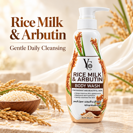 YC Rice Milk & Arbutin Brightening Body Wash - 450g