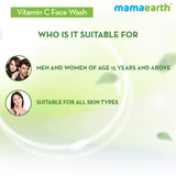 Mamaearth Vitamin C Face Wash With Vitamin C & Turmeric - 100ml