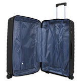 American Flyer Luggage Bag 24 Inch Check-in Luggage Trolly - Black