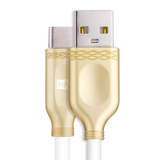 كابل شحن مرن معدني من النوع C إلى USB من HEATZ - ZCT06