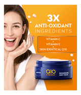 Nivea Q10 Energy Anti-Wrinkle Night Cream - 50ml