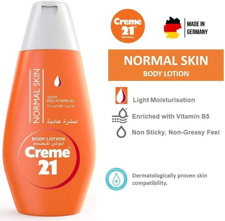 Creme 21 Body Lotion Normal Skin 400ml
