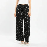 Women's Waisted Wide-Leg Palazzo Pants - YL609