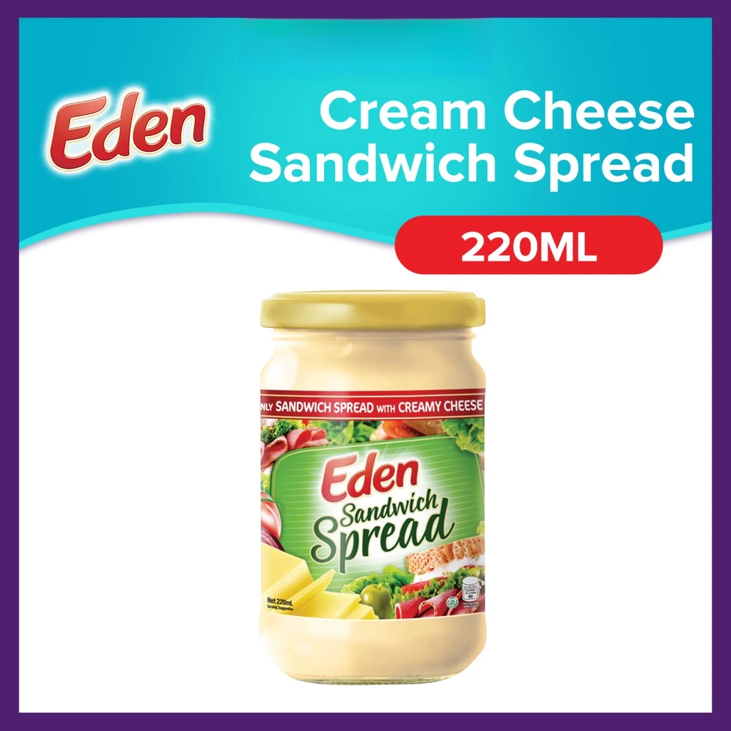Eden Sandwich Spread With Cream Cheese - 220ml