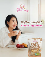 Glowming Cafe Latte Coffee Powder Drink Mix - 10 Sachets x 20g