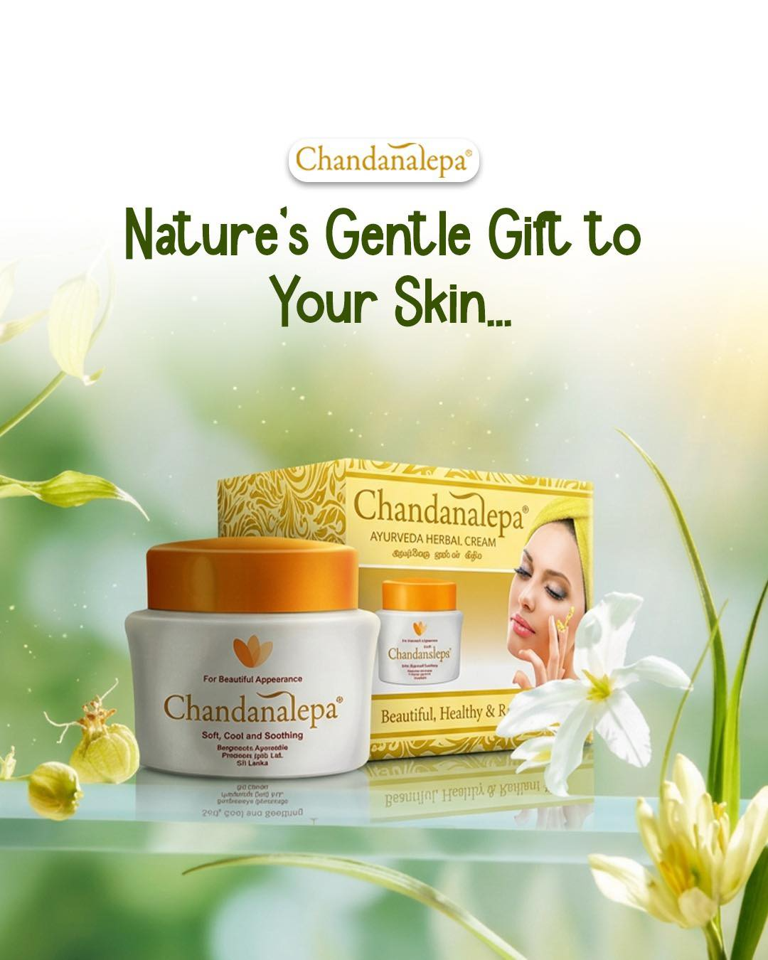 Chandanalepa Ayurveda Herbal Face Cream - 40g