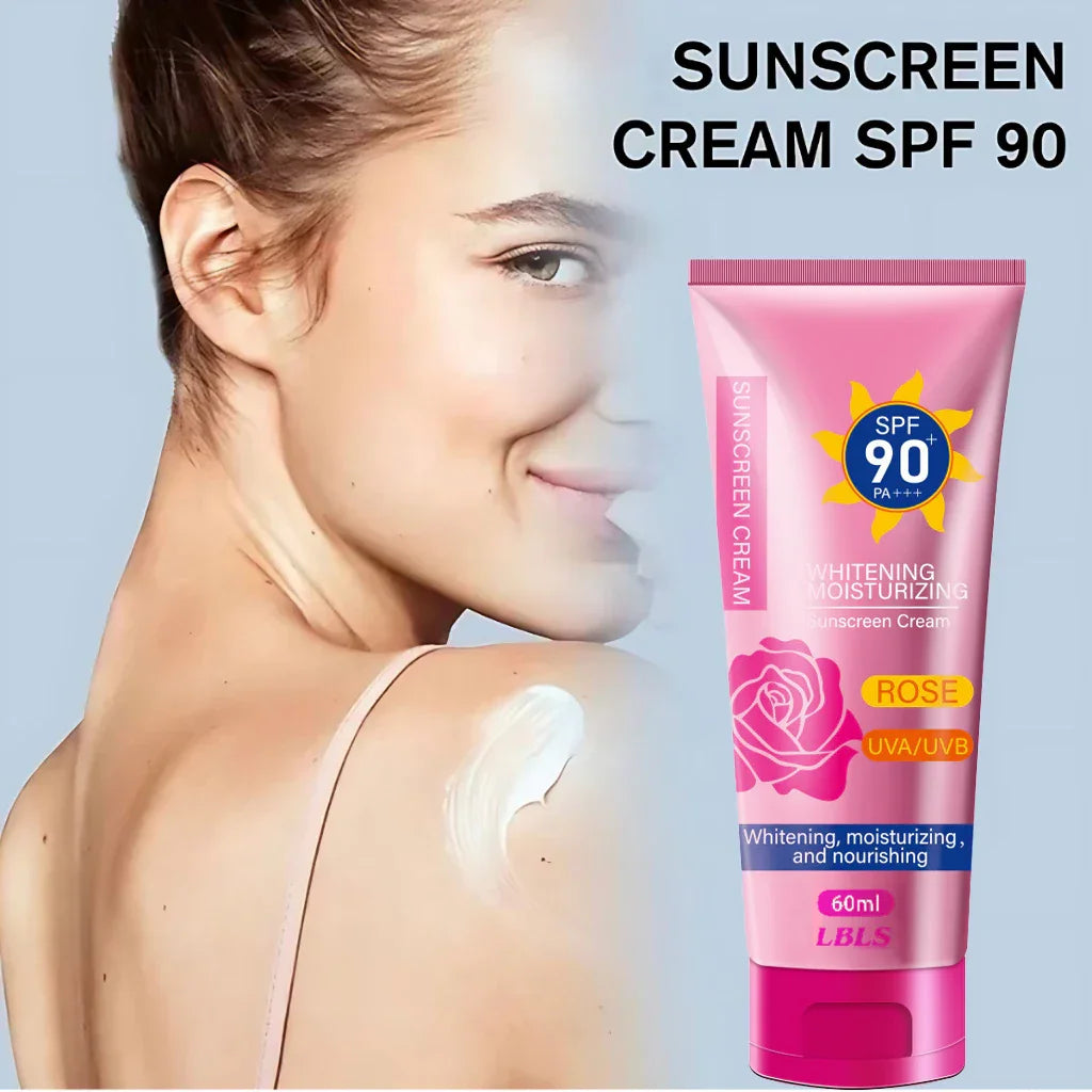 كريم واقي الشمس المرطب LBLS كريم واقي الشمس SPF 90+ PA+++ - 60 مل