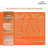 Luxe Organix Niacinamide + Tranexamic Acid Youthful Glow Serum Lotion - 200ml