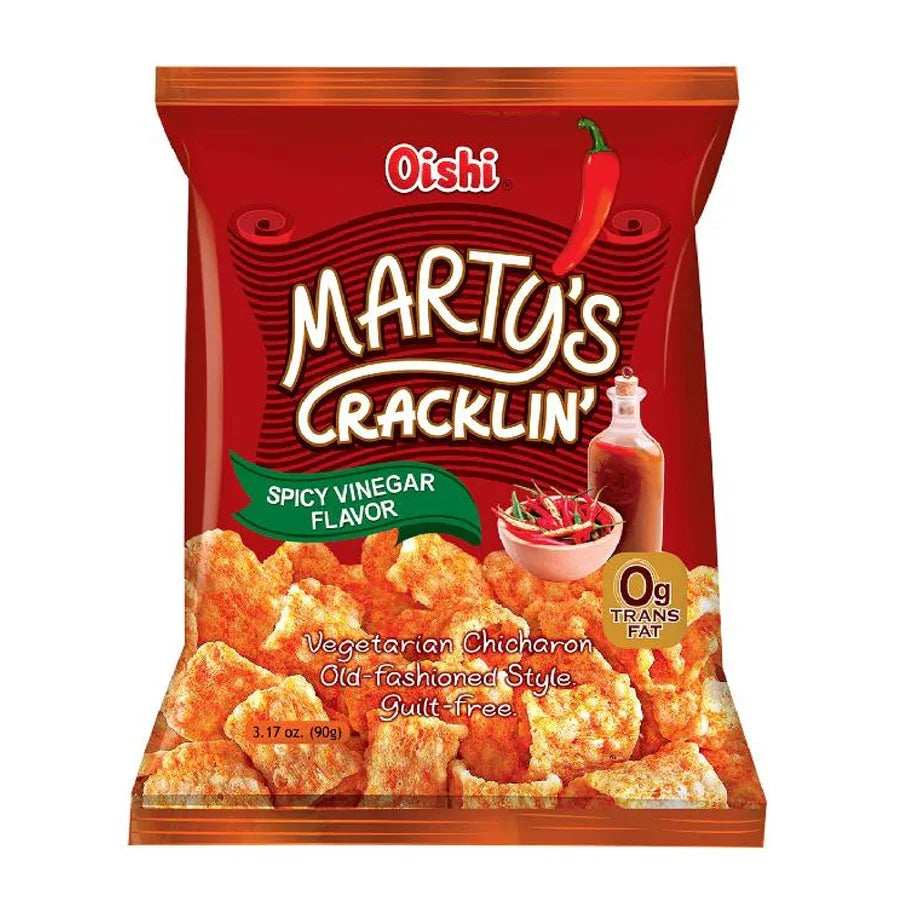 Oishi Variety Pack - 90g×3Pcs (Salt & Vinegar, Chicken Inasal, Spicy Vinegar)