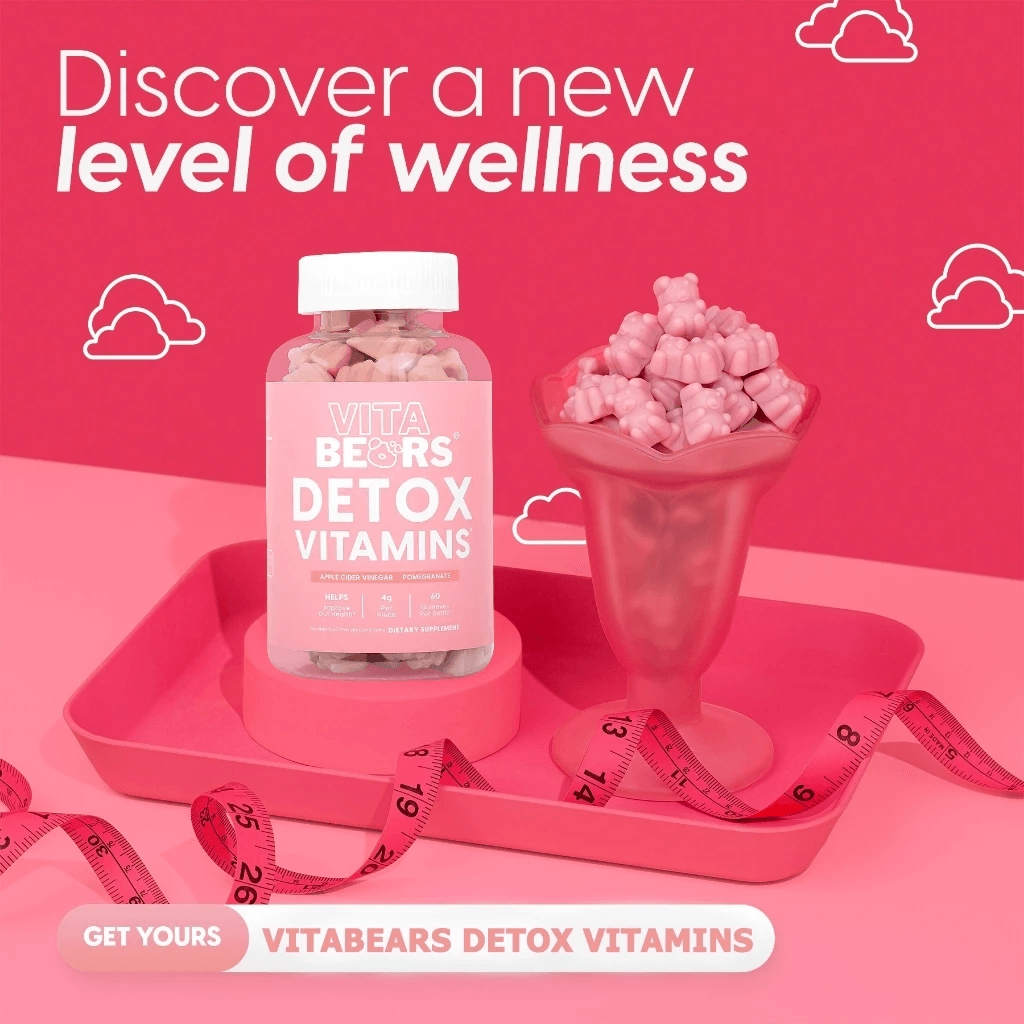 Vita Bears Chewable Detox Vitamins Gummies
