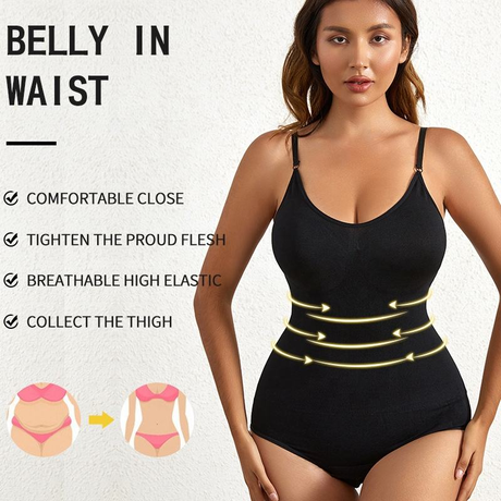 High Waisted Tummy Control Shapewear Seamless Comfort - ABC670