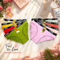 Tufaha Love Comfortable Breathable Briefs 3Pcs Set #AB139