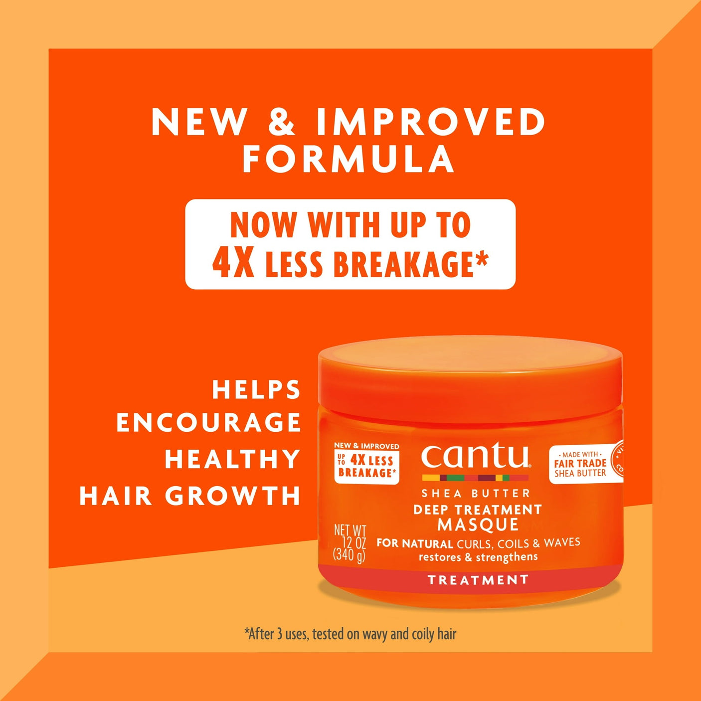 Cantu Shea Butter Deep Treatment Hair Masque - 340g