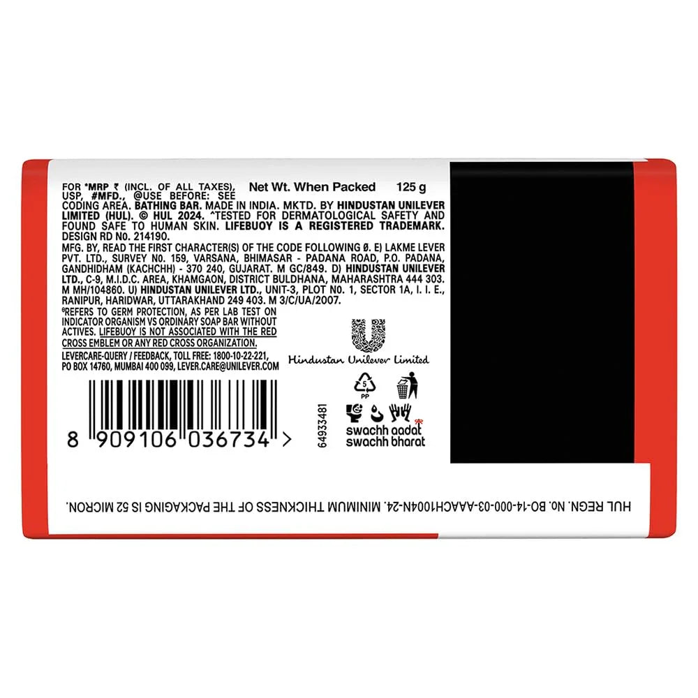 Lifebuoy Germ Expert Skin Protection Soap - 125g
