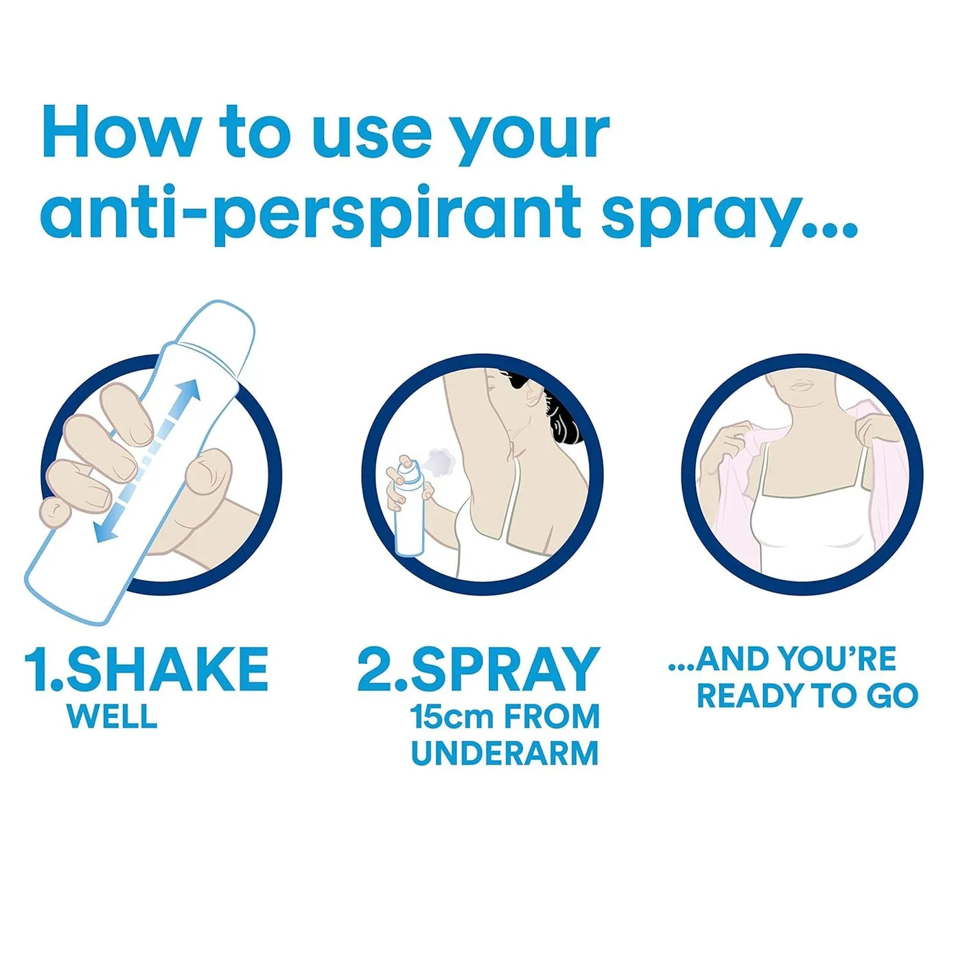 Dove Invisibledry 48h Deodorant Spray - 250ml