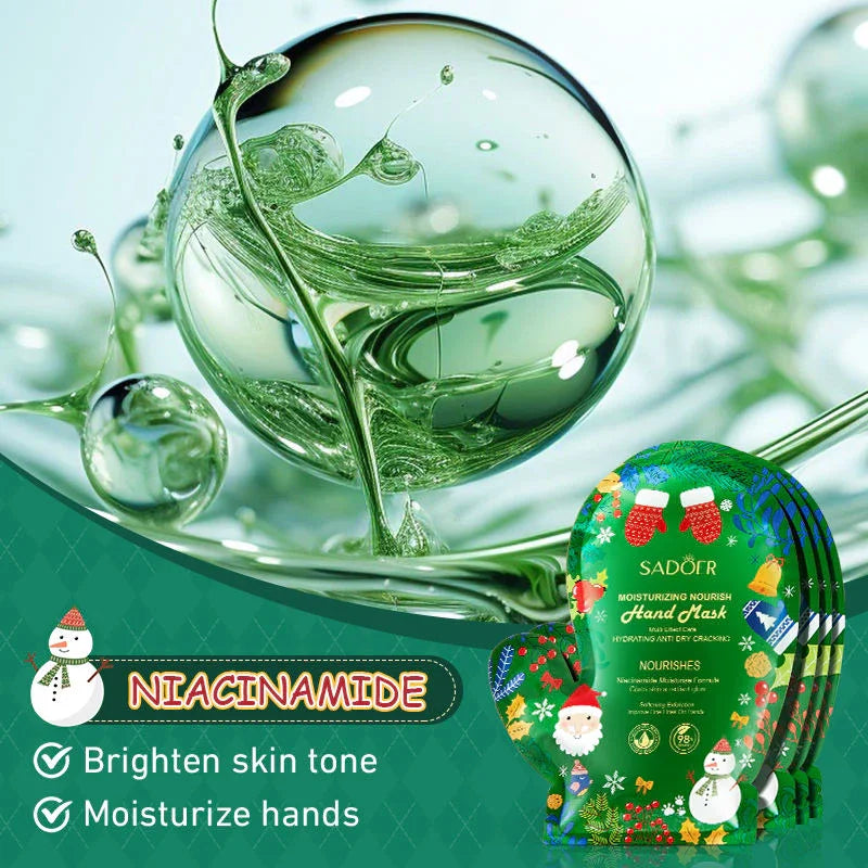 Sadoer Exfoliating & Brightening Hand & Foot Mask - 35g × 2 Pcs