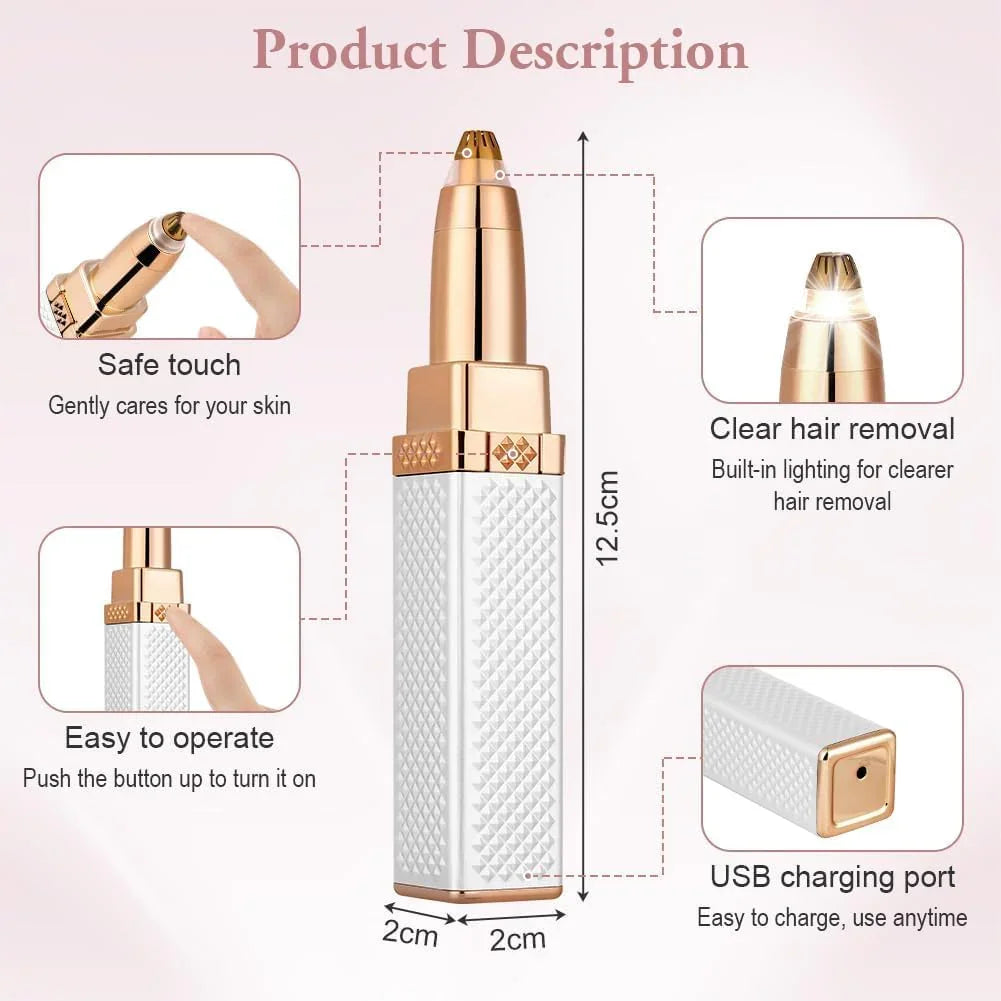 Multifunctional 2 in 1 Facial & Eyebrow Trimmer ZL-707