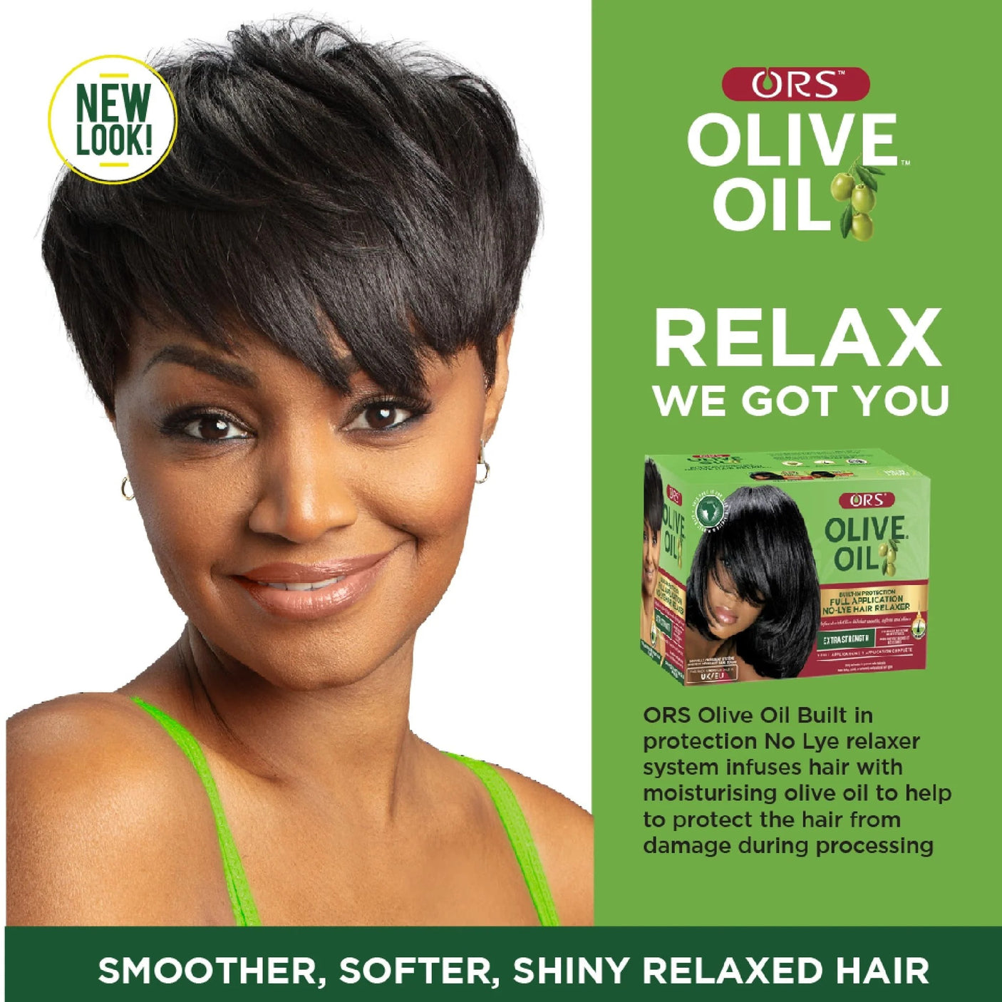 ORS Olive Oil Full Application No-Lye Hair Relaxer Kit
