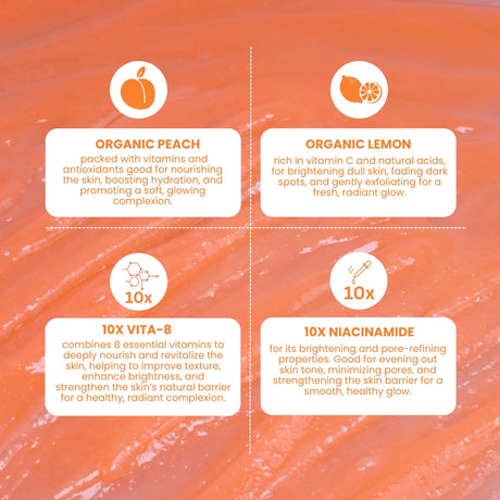 A Bonne Citrus Swirl Velvet Sugar Crush Scrub - 600g