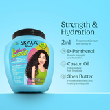 Skala Expert 2 In 1 Curly Hair Conditioning Treatment Cream - 1000g