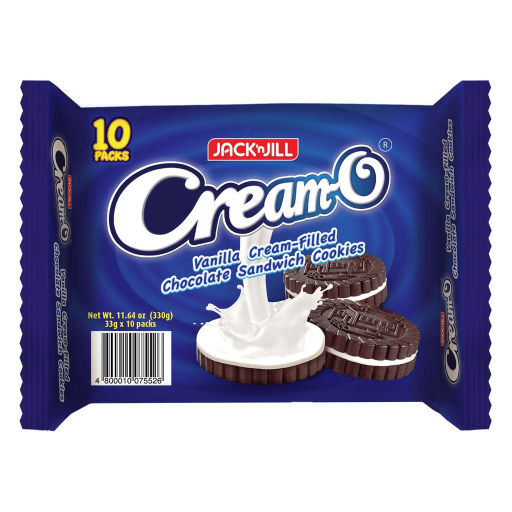 Jack 'n Jill Cream-O Vanilla (33g x 10Pcs)