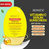 Bonita Vitamin C Serum Sunscreen SPF50 PA++++ - 50ml
